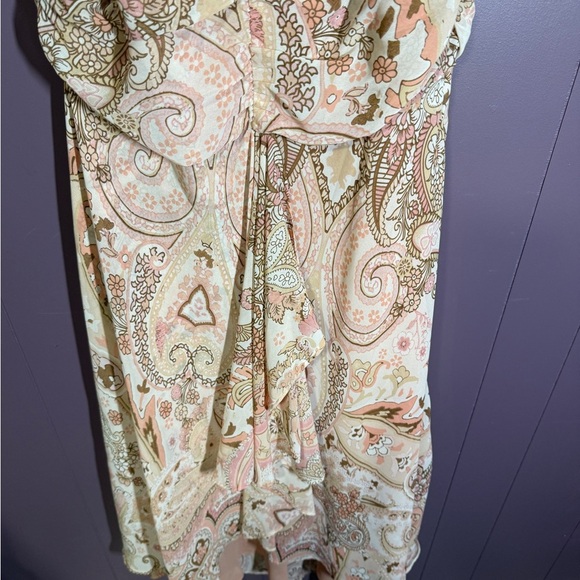 Bandolino Fairycore Paisley Floral Maxi Dress Size Medium - Picture 7 of 9